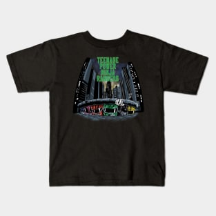 Teenage Power Ninja Rangers Kids T-Shirt